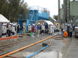 写真-1 公開試験の状況
